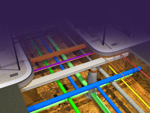 Underground Utilities Detection Mapping
